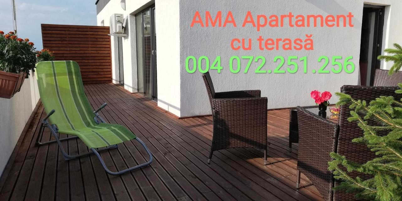 Ama Apartament Cu Terasa 50 Mp & Parcare Daire Braşov Dış mekan fotoğraf